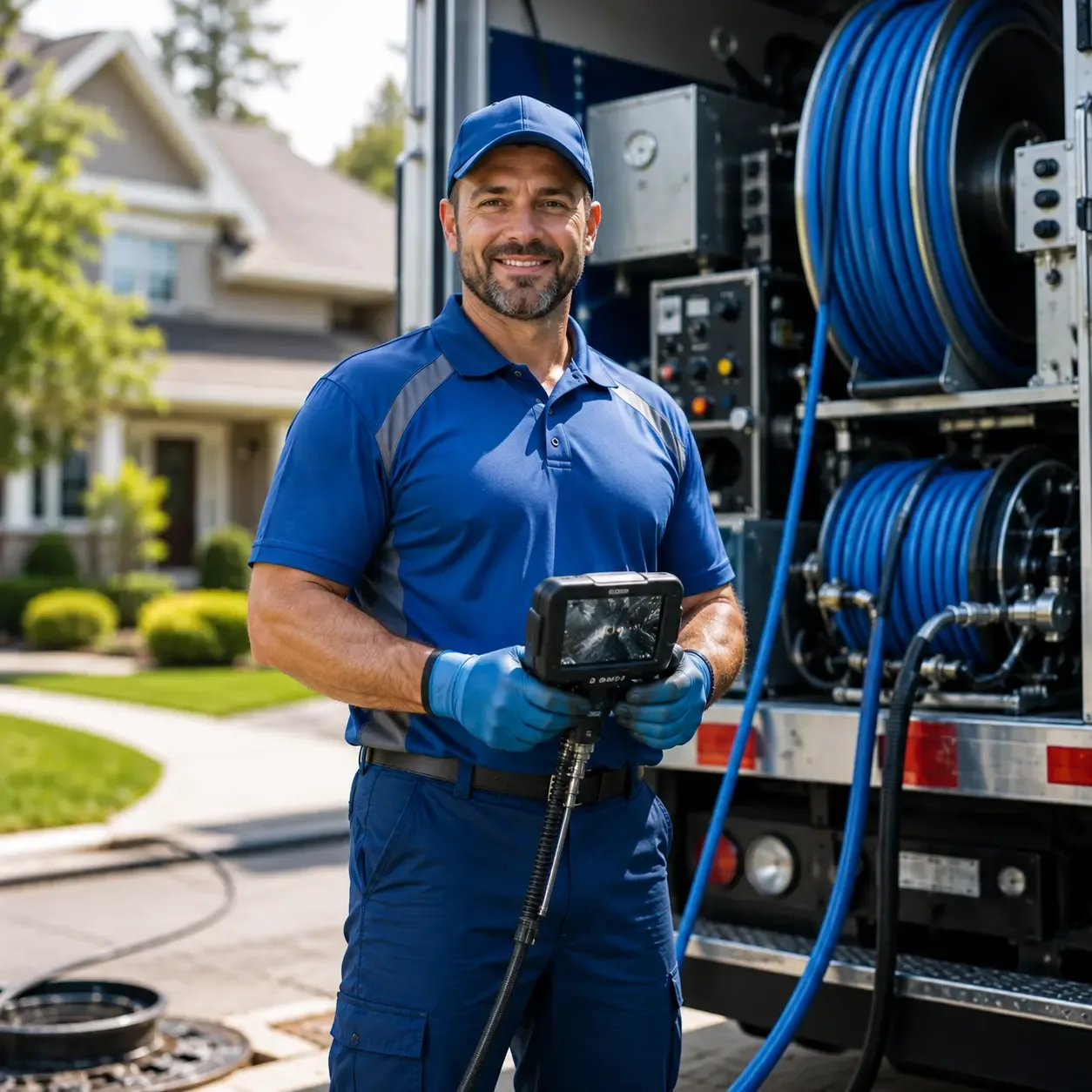 Local outdoor drain cleaning specialists in Valhermoso Springs, AL